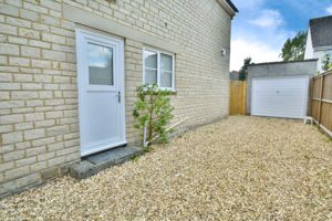Driveway and garage- click for photo gallery